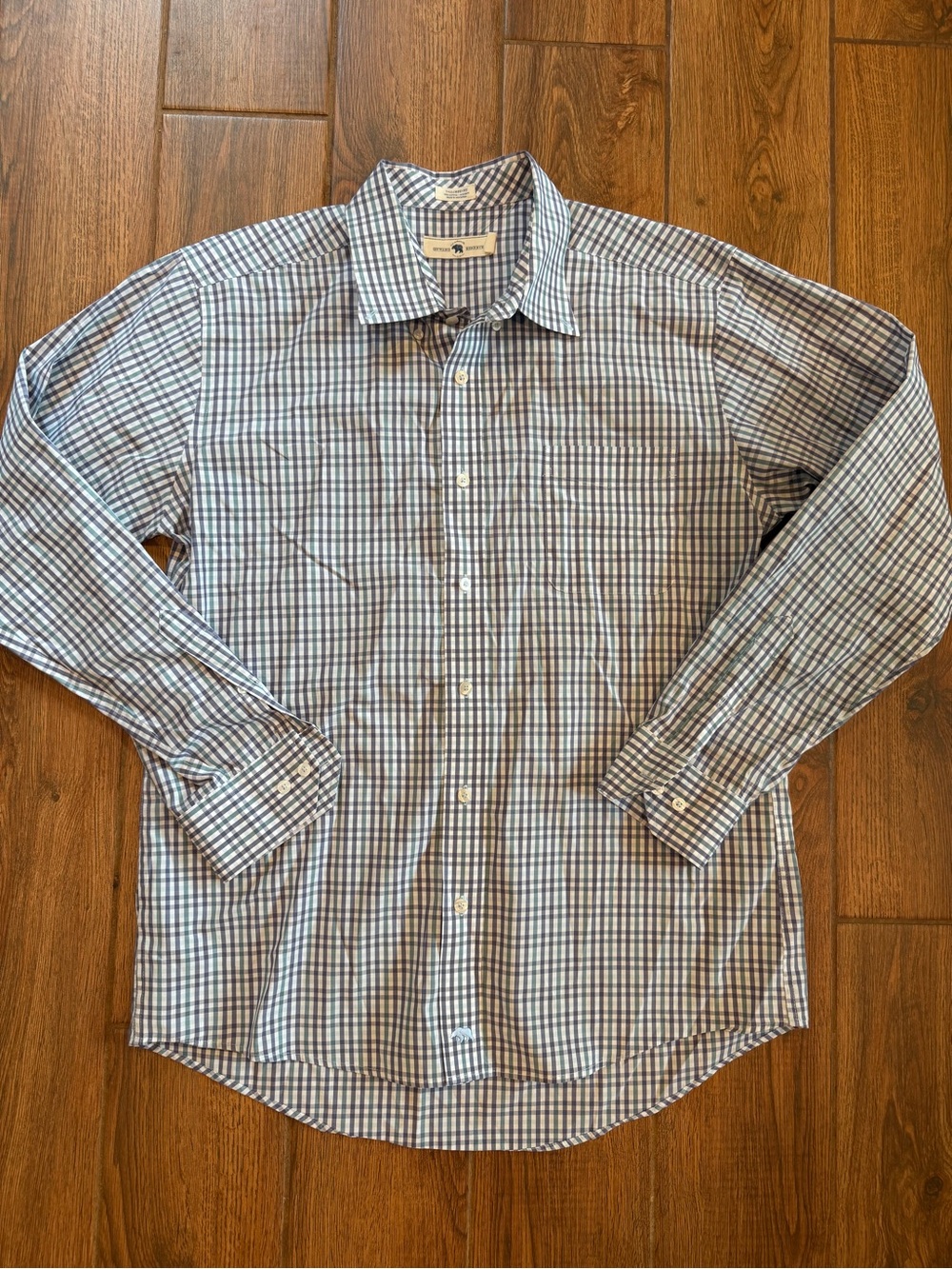 Onward reserve Men's Long-Sleeve Check Button-Down Shirt - xl